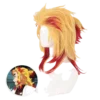Cosplay Kyojuro Rengoku Perruque Pilier Du Feu