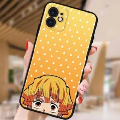 Coque IPhone Demon Slayer Zenitsu Regard Mignon
