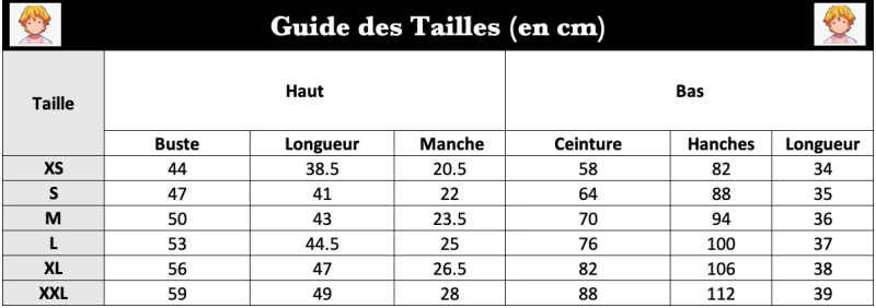 Pyjama Femme Demon Slayer Zenitsu 2 Pyjama Femme Demon Slayer Zenitsu – Image 2