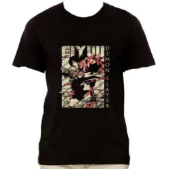T-Shirt Demon Slayer Giyuu Noir