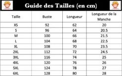 Chemise Demon Slayer Zenitsu -Tueur De Démons Environnant GuidedestailleschemisesDemonSlayer