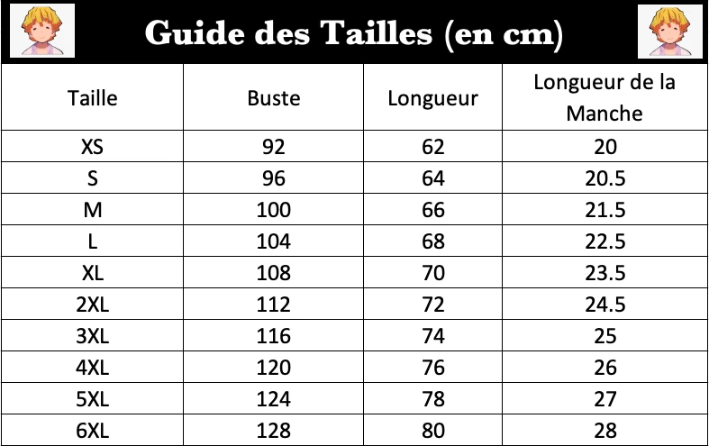 Chemise Demon Slayer Orange 2 Chemise Demon Slayer Orange – Image 2