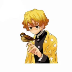 Stickers Demon Slayer Zenitsu -Tueur De Démons Environnant H1a94061ccae9470da030c3879ece97ceQ
