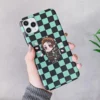 Coque IPhone Demon Slayer Tanjiro Checkered Design