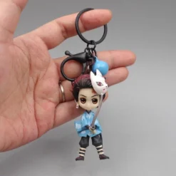 Porte-Clé Katana Demon Slayer Tanjiro Blue