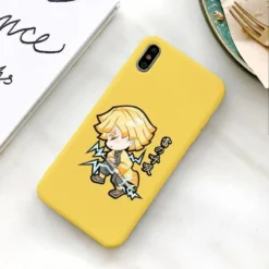 Coque Samsung Demon Slayer Zenitsu Chibi Souffle Du Tonerre