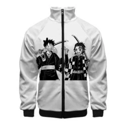 Veste Demon Slayer Tanjiro & Luffy