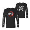 T-Shirt Demon Slayer Manche Longue Destroy Kanji