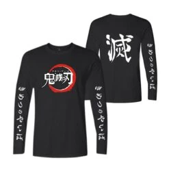T-Shirt Demon Slayer Manche Longue Destroy Kanji