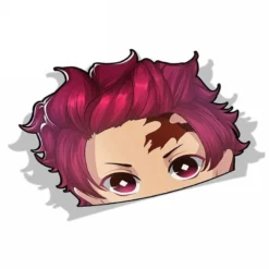 Stickers Demon Slayer Tanjiro Regard Mignon