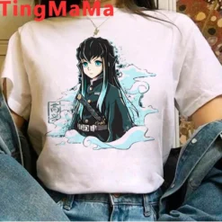 T-Shirt Demon Slayer Féminin Shinobu Sakura