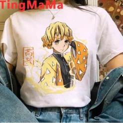 T-Shirt Demon Slayer Féminin Kimitsu Regard Étincelant