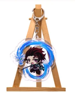 Porte-clefs Demon Slayer Chibi Pourfendeurs -Tueur De Démons Environnant Porte cleTanjiro
