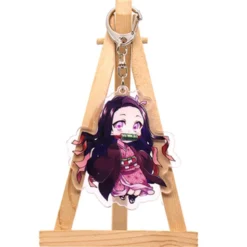 Porte-clefs Demon Slayer Chibi Pourfendeurs -Tueur De Démons Environnant Porte clesNezuko
