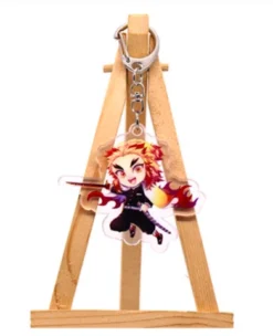 Porte-clefs Demon Slayer Chibi Pourfendeurs -Tueur De Démons Environnant Porte clesRangoku