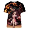 T-Shirt Demon Slayer Tanjiro Souffle Du Soleil
