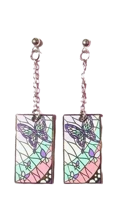 Boucles D'Oreilles Shinobu Le Souffle Des Insectes