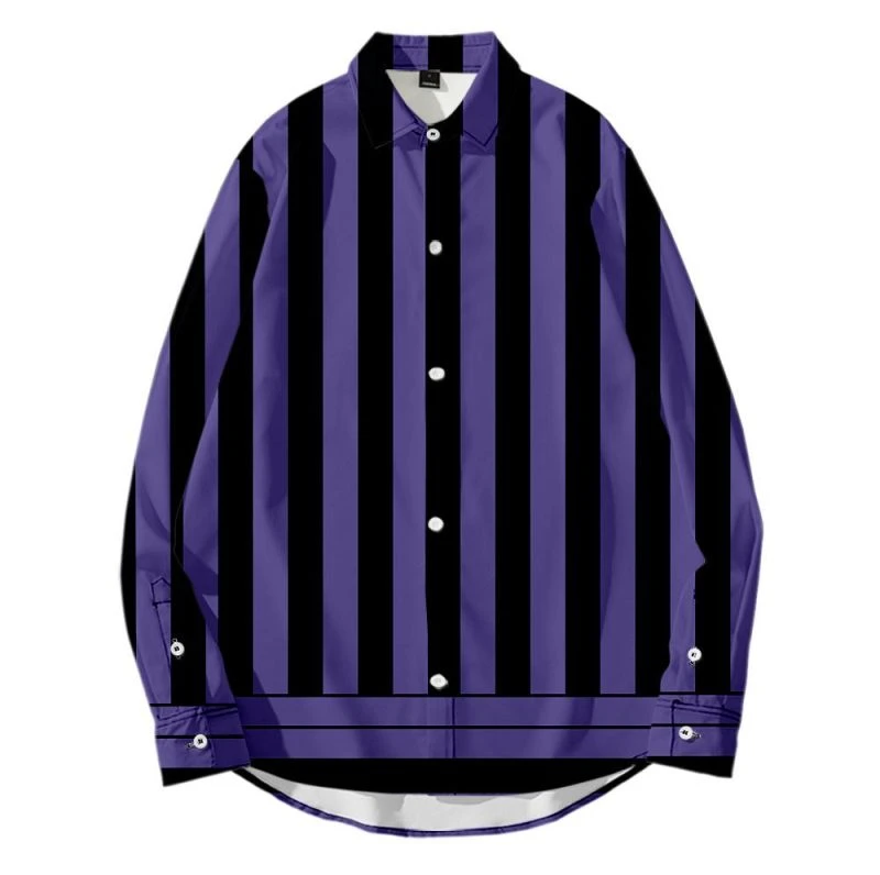 Chemise Demon Slayer Iguro Manches Longues 1 Chemise Demon Slayer Iguro Manches Longues