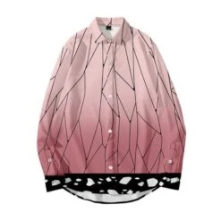 Chemise Demon Slayer Kocho Manches Longues