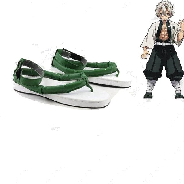 Cosplay Demon Slayer Chaussures Sanemi 1 Cosplay Demon Slayer Chaussures Sanemi
