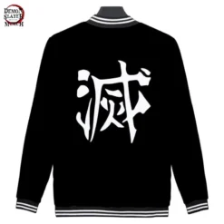 Veste Demon Slayer Baseball Corps -Tueur De Démons Environnant demon slayer corps baseball jacket demon slayer merch 823