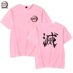 T-Shirt Demon Slayer Destroy Kanji -Tueur De Démons Environnant demon slayer destroy kanji shirt demon slayer merch 573