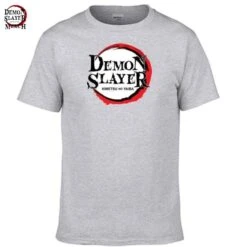 T-Shirt Demon Slayer Officiel 21 T-Shirt Demon Slayer Officiel -Tueur De Démons Environnant demon slayer logo shirt demon slayer merch 291