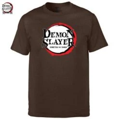 T-Shirt Demon Slayer Officiel 24 T-Shirt Demon Slayer Officiel -Tueur De Démons Environnant demon slayer logo shirt demon slayer merch 591