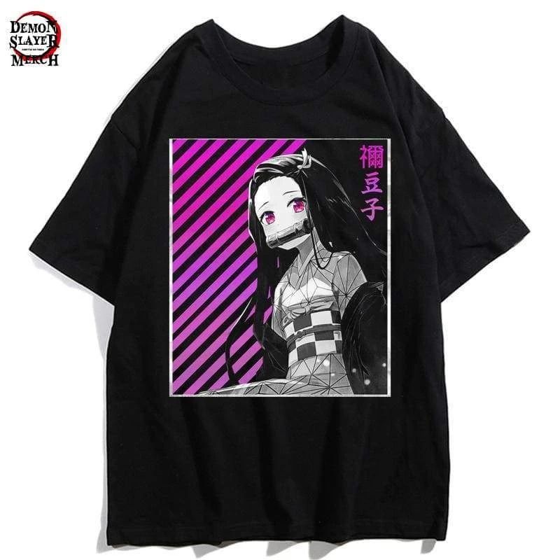 T-Shirt Demon Slayer Nezuko Harajuku 1 T-Shirt Demon Slayer Nezuko Harajuku