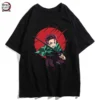 T-Shirt Demon Slayer Tanjiro Kamado Avec Sabre