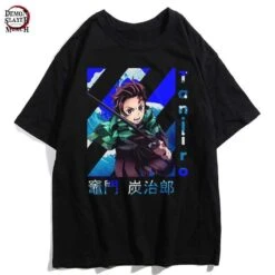 T-Shirt Demon Slayer Tanjiro Kamado Nuit Etoilé
