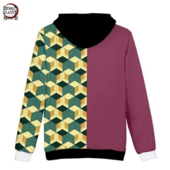 Sweat Demon Slayer Giyu Tomioka Bordeau Et Vert 7 Sweat Demon Slayer Giyu Tomioka Bordeau Et Vert -Tueur De Démons Environnant giyu tomioka hoodie demon slayer merch 412