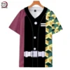 Maillot De Baseball Demon Slayer Giyuu Tomioka
