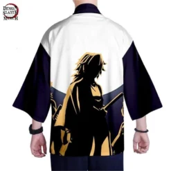 Veste Demon Slayer Haori Kimetsu -Tueur De Démons Environnant haori jacket demon slayer demon slayer merch 782