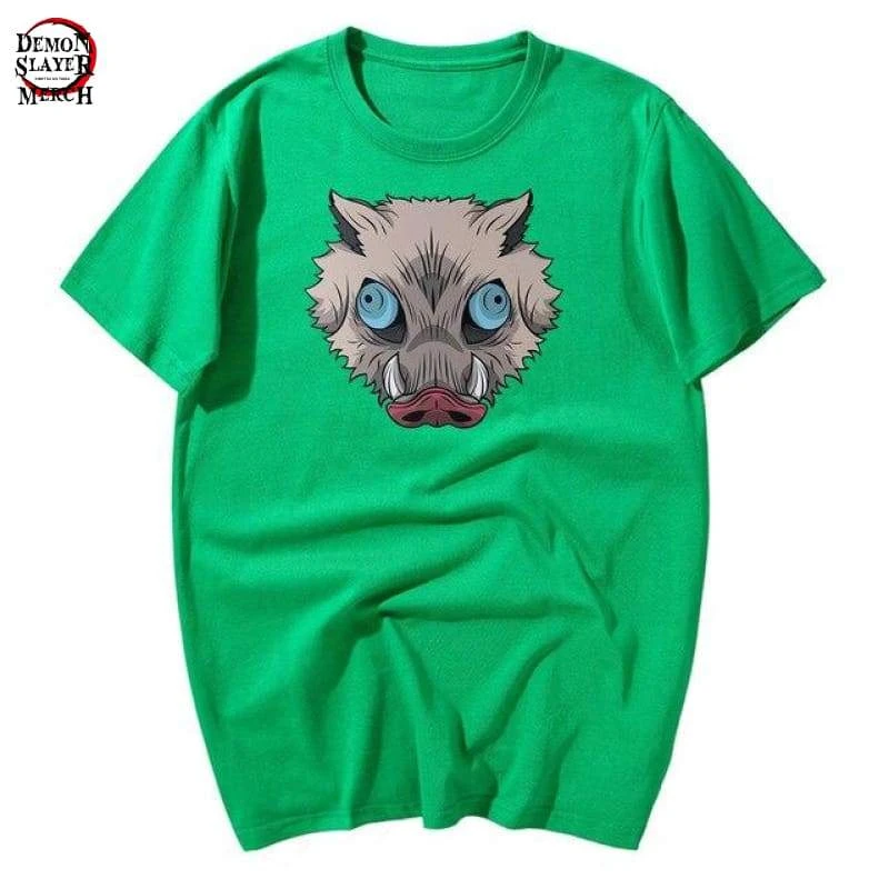 T-Shirt Demon Slayer Tête De Sanglier Inosuke 6 T-Shirt Demon Slayer Tête De Sanglier Inosuke – Image 6
