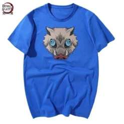 T-Shirt Demon Slayer Tête De Sanglier Inosuke 16 T-Shirt Demon Slayer Tête De Sanglier Inosuke -Tueur De Démons Environnant inosuke boar head shirt demon slayer merch 734