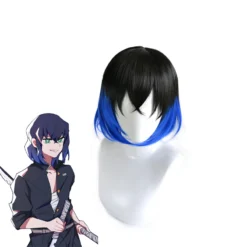 Cosplay Demon Slayer Perruque Inosuke -Tueur De Démons Environnant inosukewig