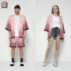 Kimono Demon Slayer Haori Shinobu -Tueur De Démons Environnant kimetsu no yaiba shinobu haori demon slayer merch 486
