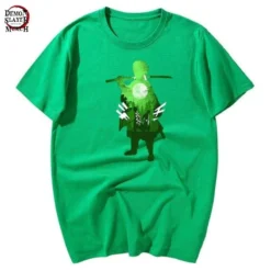 T-Shirt Demon Slayer Hunter -Tueur De Démons Environnant kimetsu no yaiba tanjiro shirt demon slayer merch 777