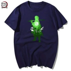 T-Shirt Demon Slayer Hunter -Tueur De Démons Environnant kimetsu no yaiba tanjiro shirt demon slayer merch 825