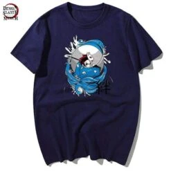 T-Shirt Demon Slayer Tanjiro Souffle De L'Eau 15 T-Shirt Demon Slayer Tanjiro Souffle De L'Eau -Tueur De Démons Environnant kimetsu no yaiba tanjiro t shirt demon slayer merch 621