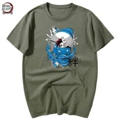 T-Shirt Demon Slayer Tanjiro Souffle De L'Eau 18 T-Shirt Demon Slayer Tanjiro Souffle De L'Eau -Tueur De Démons Environnant kimetsu no yaiba tanjiro t shirt demon slayer merch 949