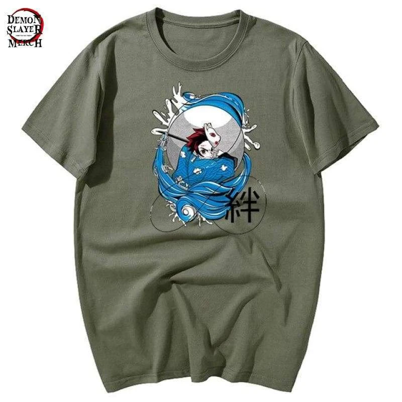 T-Shirt Demon Slayer Tanjiro Souffle De L'Eau 7 T-Shirt Demon Slayer Tanjiro Souffle De L'Eau – Image 7