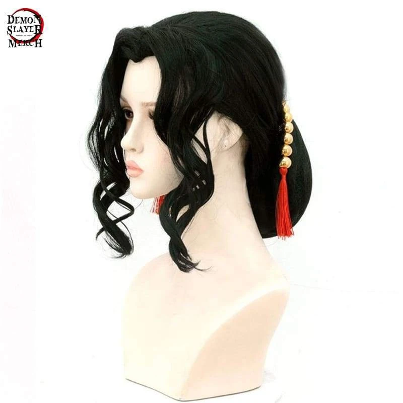 Cosplay Perruque Demon Slayer Musan Kibutsuji 1 Cosplay Perruque Demon Slayer Musan Kibutsuji