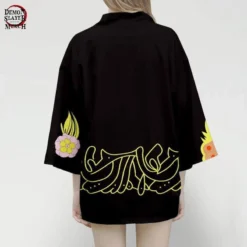 Kimono Demon Slayer Muzan Kibutsuji -Tueur De Démons Environnant muzan kibutsuji haori demon slayer merch 294