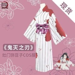 Kimono Demon Slayer Nezuko Kamado -Tueur De Démons Environnant nezuko kimono demon slayer merch 563