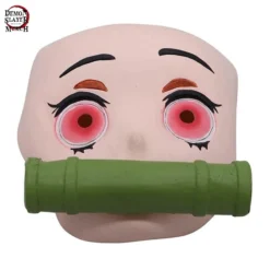 Masque Demon Slayer Nezuko Cosplay -Tueur De Démons Environnant nezuko mask demon slayer merch 519
