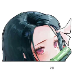 Stickers Demon Slayer Nezuko -Tueur De Démons Environnant nezuko sticker car