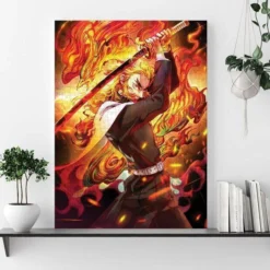 Puzzle Demon Slayer Pilier De Flamme De Kyojuro -Tueur De Démons Environnant pic 004 3f92e65b aad7 4b83 aa21 093a741f60cc