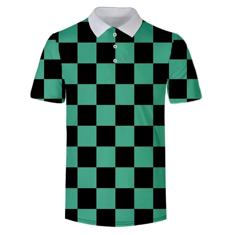 Polo Demon Slayer Tanjiro 1 Polo Demon Slayer Tanjiro